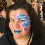 Adult Face painting, face painting eye design, Makeup, Glamour makeup, Face painting, face painter, Face painting Chicago, Margi Kanter, Face painter Chicago, face painting suburbs, Face painting Schaumburg