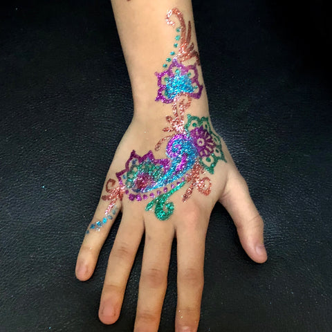Custom Glitter Tattoos